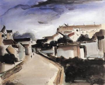 The Village Artwork by Maurice De Vlaminck