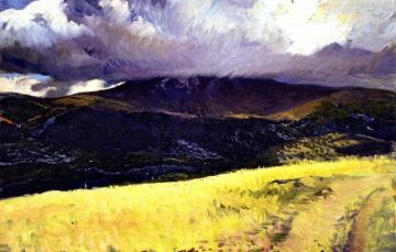 Storm over Peñalara, Segovia Artwork by Joaquin Sorolla y Bastida