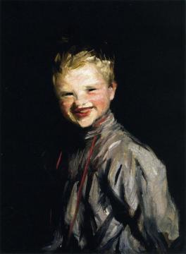 Cori Laughing Artwork by Robert Henri