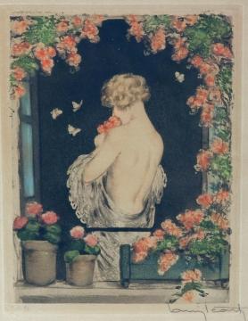 Summer Artwork by Louis Icart