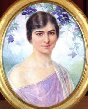 Jeune Femme En Buste Artwork by Elisabeth Sonrel