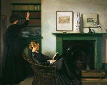 The Browning Readers Artwork by William Rothenstein