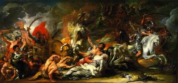 Death On A Pale Horse Artwork by Benjamin West
