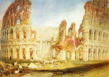 Rome: The Colosseum Artwork by Joseph Mallord William Turner