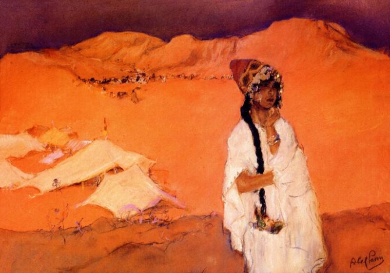 Leah Artwork by Abel Pann