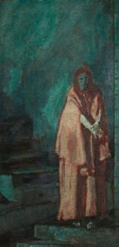 Fabia Drake, As Lady Macbeth Artwork by Walter Richard Sickert