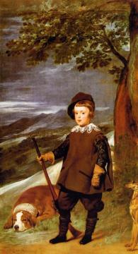 Prince Baltasar Carlos As A Hunter Artwork by Diego Velazquez