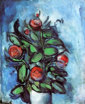 Still Life With Vase Of Flowers Artwork by Maurice De Vlaminck