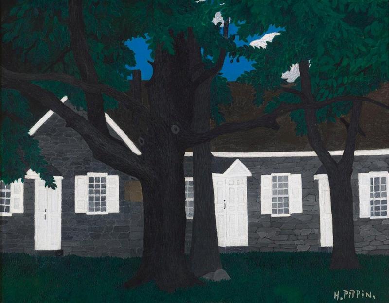 Birmingham Meeting House Iii Artwork by Horace Pippin