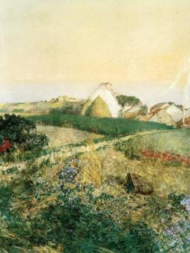 Villers-le-Bel Artwork by Frederick Childe Hassam