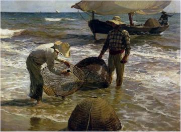 Valencian fisherman Artwork by Joaquin Sorolla y Bastida