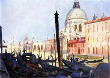 The Salute, Venice Artwork by Maurice Denis