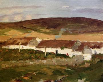Irish Cottage Artwork by Robert Henri