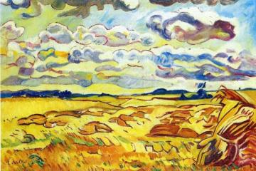 Summer Landscape At Arromanches Artwork by Louis Valtat