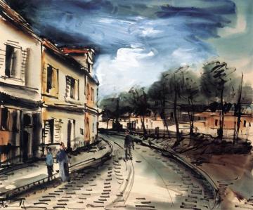 A Street Artwork by Maurice De Vlaminck