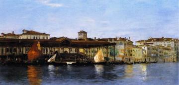 Venice Fishmarket Artwork by Warren W. Sheppard