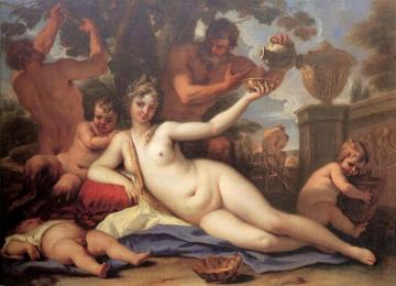 Bacchante Artwork by Sebastiano Ricci