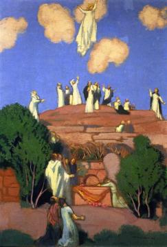 L'assomption Sur Le Tertre De La Clarté Artwork by Maurice Denis