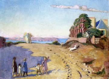 The Return Of Young Tobie Artwork by Maurice Denis