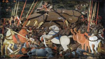 Battle Of San Romano Artwork by Paolo Uccello