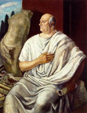 Adriano Del Valle In Italy Artwork by Daniel Vazquez Diaz