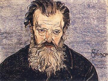 Portrait Of The Artist's Father Artwork by Stanislaw Wyspianski