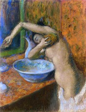 Woman at Her Toilette Artwork by Edgar Degas