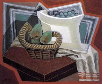 The Basket Of Pears Artwork by Juan Gris