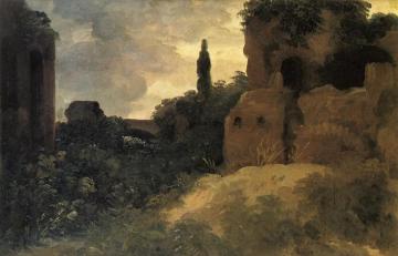 Roman Ruins At The Villa Farnese Artwork by Pierre-Henri de Valenciennes