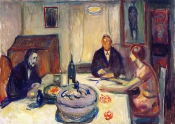 Oslo Bohemians Artwork by Edvard Munch