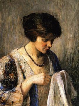 The Young Mother No. 1 Artwork by Helen M. Turner