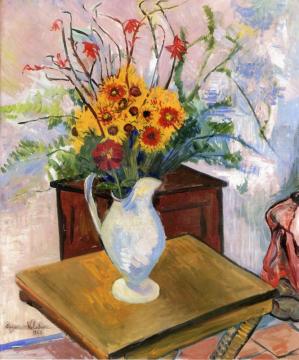 Yellow Daisies Artwork by Suzanne Valadon