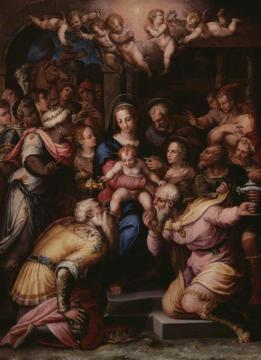 The Adoration Of The Magi Artwork by Giorgio Vasari