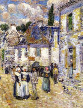 Pont-Aven Artwork by Frederick Childe Hassam