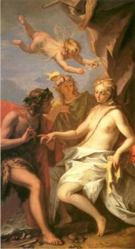 Bacchus and Ariadne Artwork by Sebastiano Ricci
