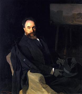 Aureliano de Beruete Artwork by Joaquin Sorolla y Bastida
