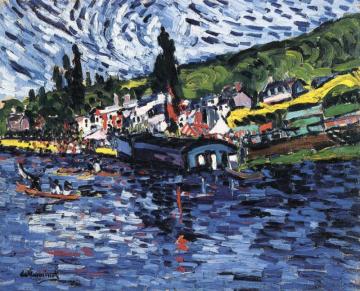 Regatta At Bougival Artwork by Maurice De Vlaminck