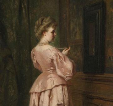 The Necklace Artwork by Wladyslaw Bakalowicz