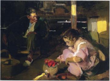 Peppers Artwork by Joaquin Sorolla y Bastida