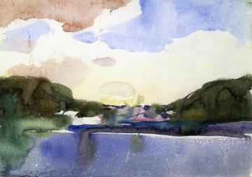 Horta, The Azors, #4 Artwork by Charles W. Hawthorne