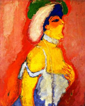 Modjeska, Soprano Singer Artwork by Kees Van Dongen