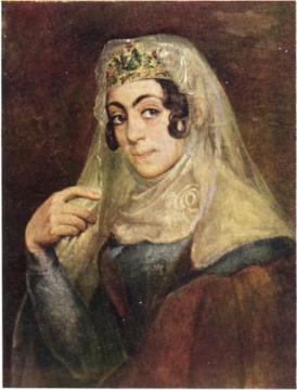 A Portrait Of A Georgian Woman Artwork by Vasily Tropinin
