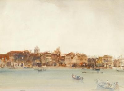 Lesser Venice Artwork by Sir William Russell Flint