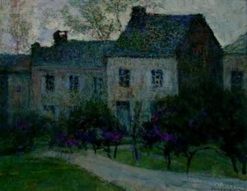 Le Verger devant la maison Artwork by Victor Charreton