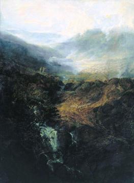 Morning amongst the Coniston Fells, Cumberland Artwork by Joseph Mallord William Turner