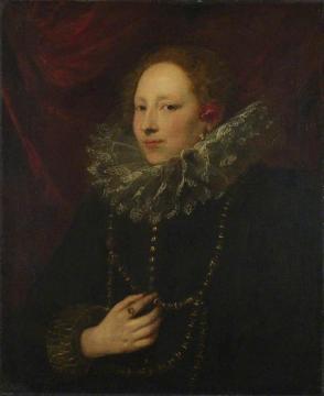 Portrait of a Woman Artwork by Anthony van Dyck