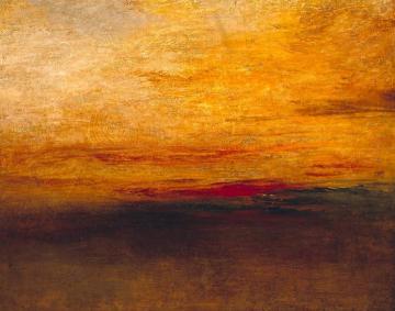 Sunset Artwork by Joseph Mallord William Turner