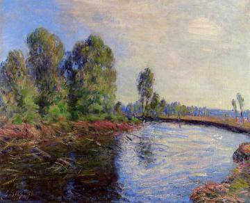 Banks of the Loing Artwork by Alfred Sisley