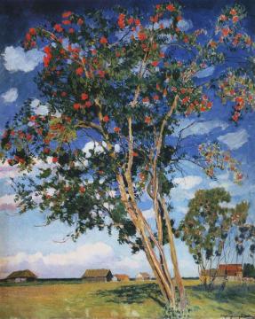 Rowan Trees Artwork by Igor Grabar