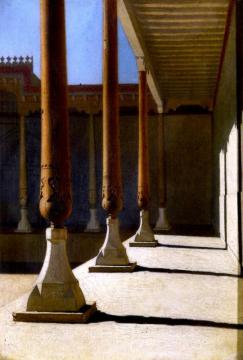 Gallery In The Samarkand Ark (fortress) Artwork by Vasily Vasilevich Vereshchagin